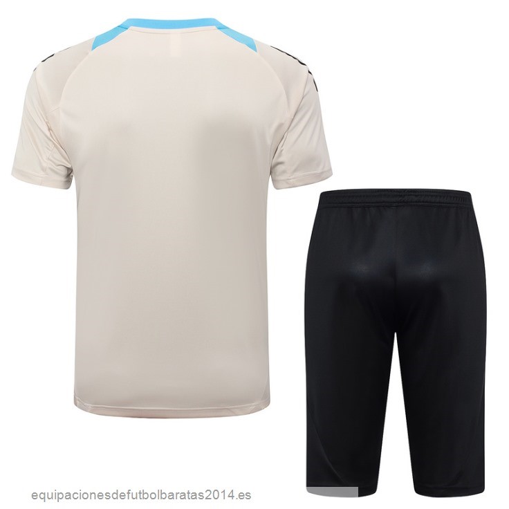 Nuevo Entrenamiento Conjunto Completo Argentina 2024 Amarillo Negro Baratas